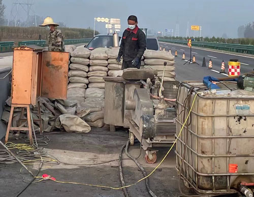 宝鸡高速公路高压注浆